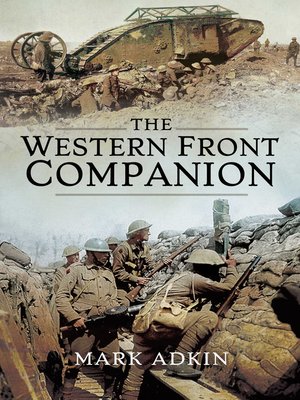 cover image of The Western Front Companion